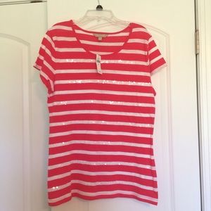 Banana Republic Sequin Top (NWT)
