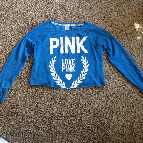 Long sleeve PINK crop