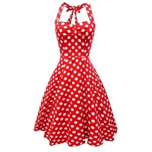 Retro Rockabilly Swing Dress