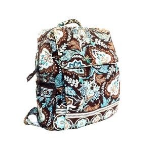 RETIRED--Vera Bradley Large Backpack in Java Blue