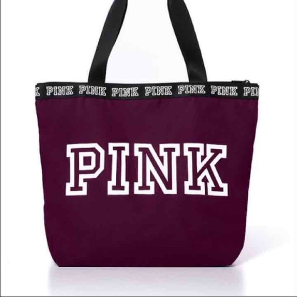 Vs maroon tote