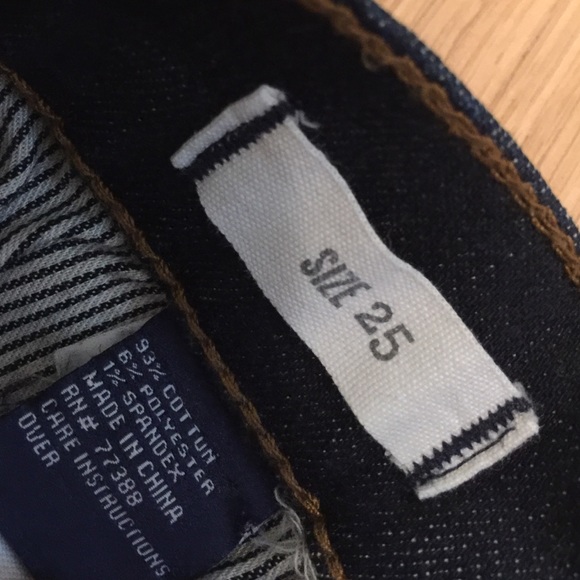 Madewell dark wash size 25 jeans never worn - Picture 3 of 3