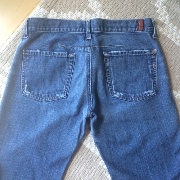 7 For All Mankind Stove Pipe jeans - Picture 2 of 4
