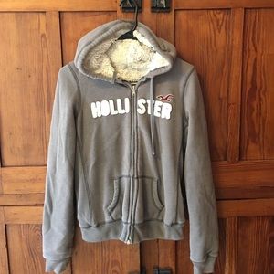 Hollister hoodie lined