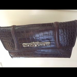 Brighton leather cross body wallet