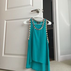 Green camisole