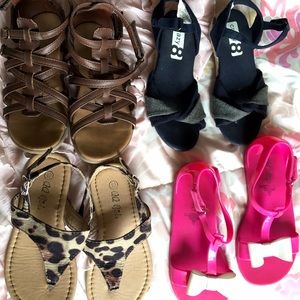 👑Sandals size 10 Girl Lot🎀