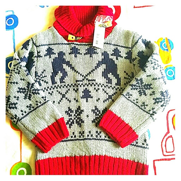 Boys winter sweater