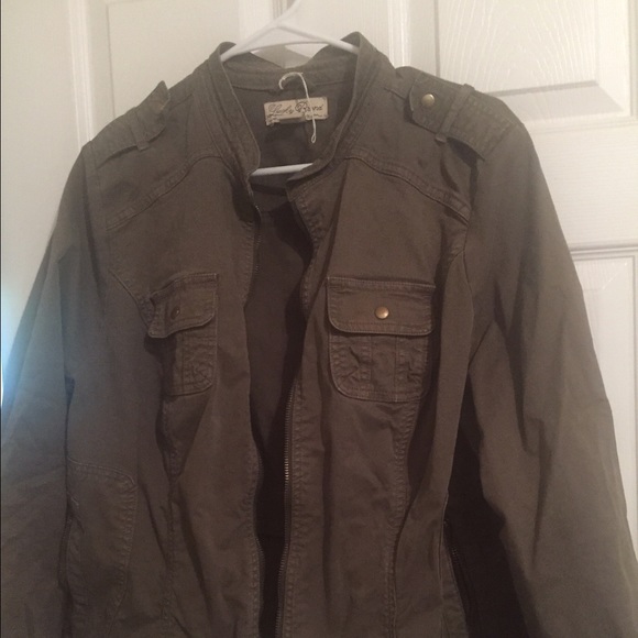 Lucky brand military jacket