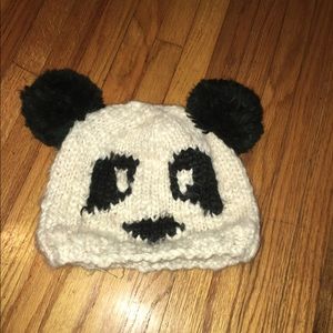 Panda winter hat