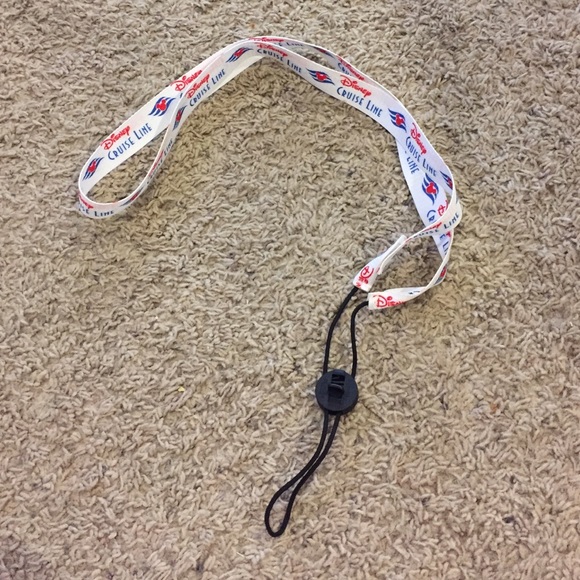 Disney Cruise Line water bottle lanyard
