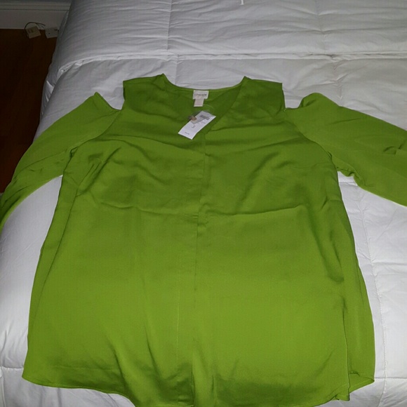 Chico's Cold shoulder blouse