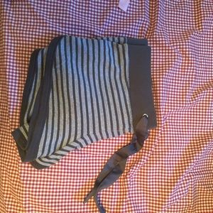 grey VS pajama shorts