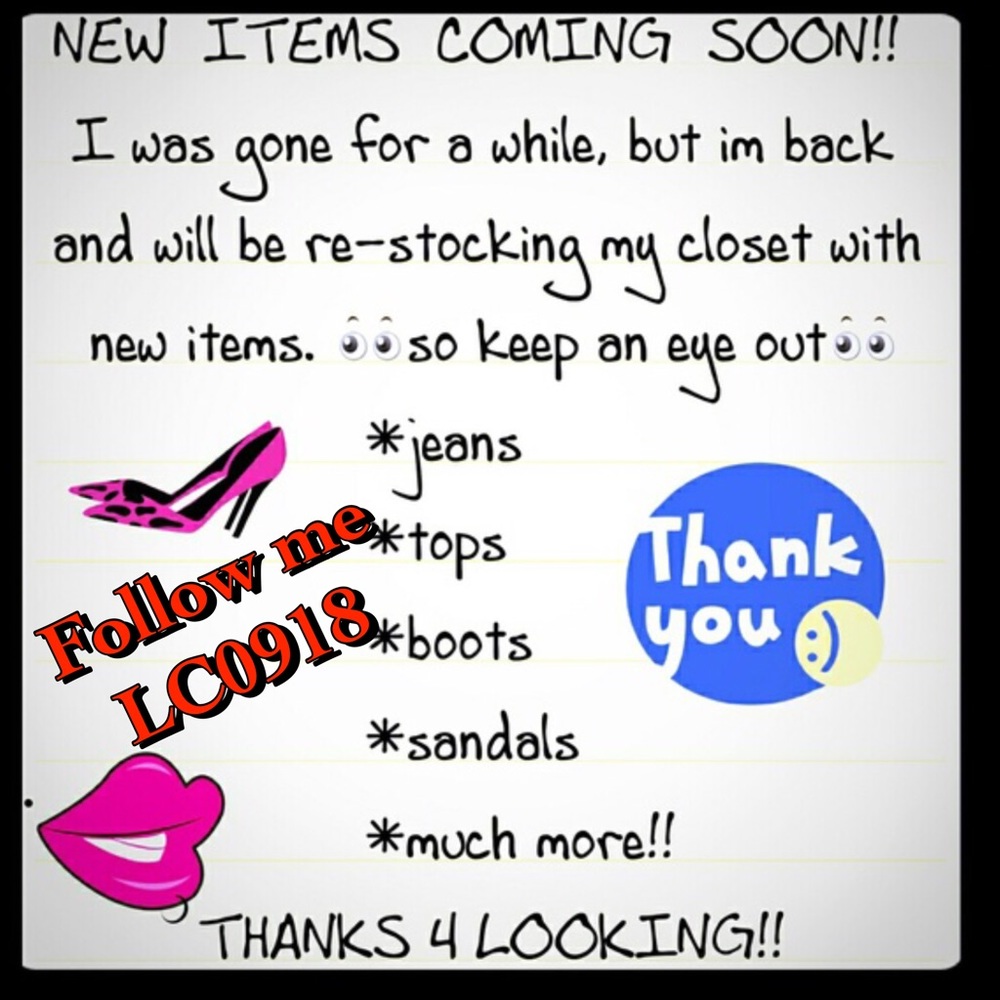 MORE items coming soon!!