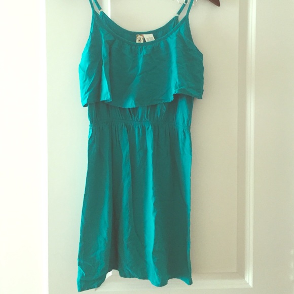 Teal dress