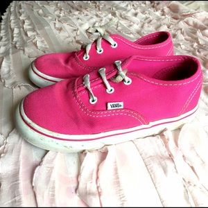 💖Pink Vans Toddler Size 10🎀