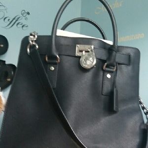 Michael Kors Hamilton Leather Bag