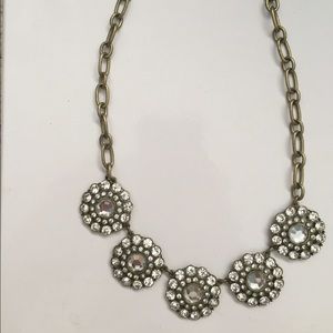 J.Crew gold sparkly necklace