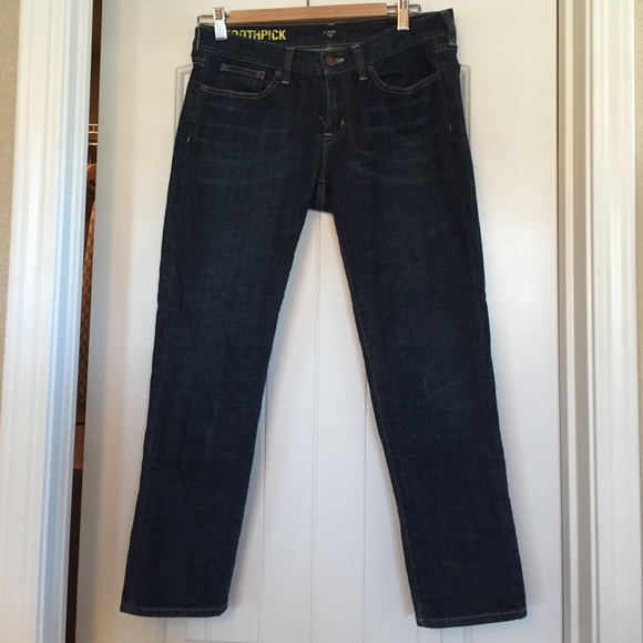 J. Crew Toothpick Ankle Jeans 29