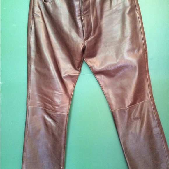 Frye leather pants