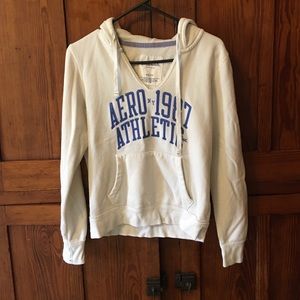 Aeropostale white hoodie.