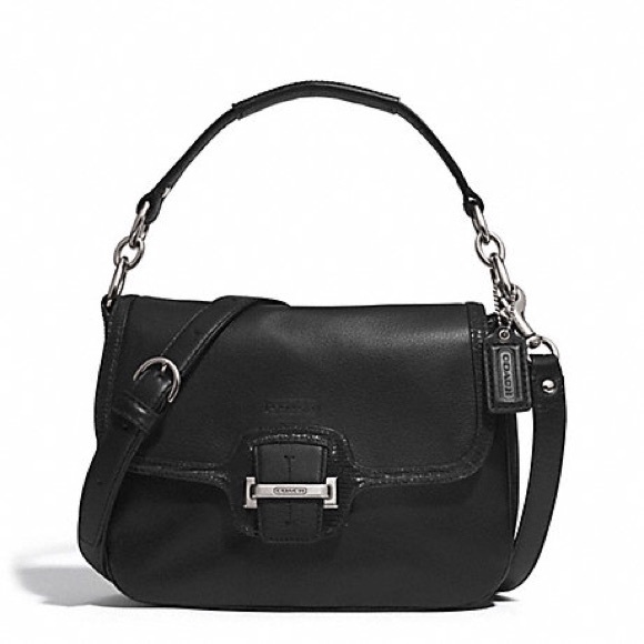 Coach Taylor Leather Flap Crossbody