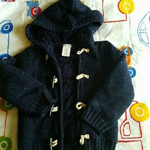 Joe Fresh faux fur lined Wool Sweater