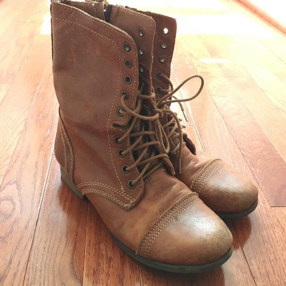 Steve Madden combat boots