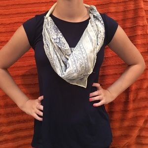 Navy blue high low top NWT