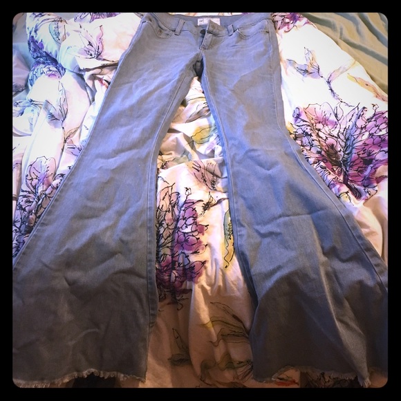 Free People light blue flare jeans