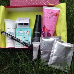 Birchbox with 8 samples