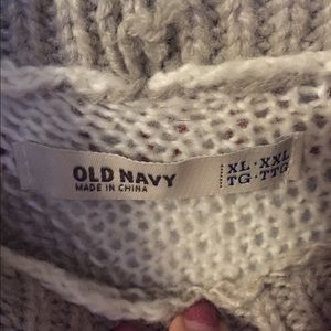 Womens Old Navy sweater poncho