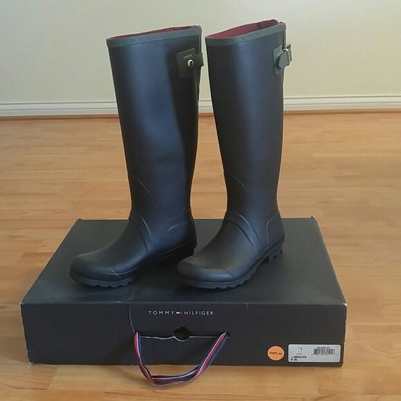 Tommy Hilfiger rain boots!