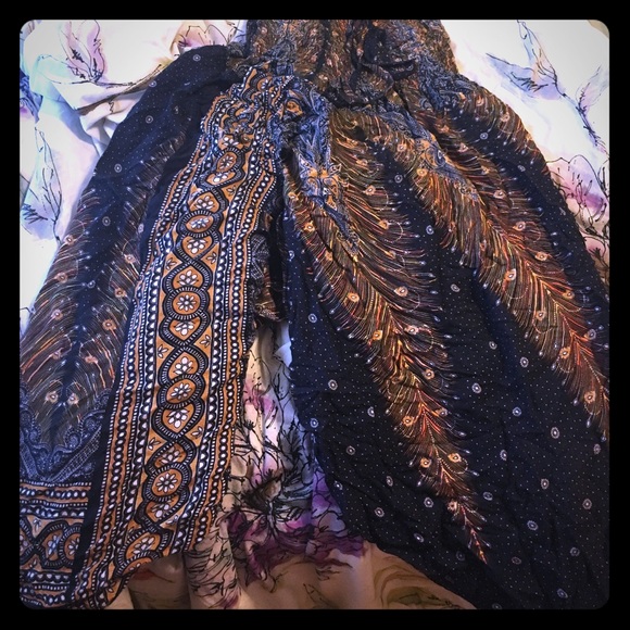Printed harem pants!
