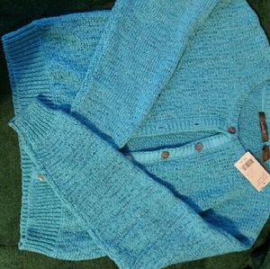 Heather turquoise cardigan