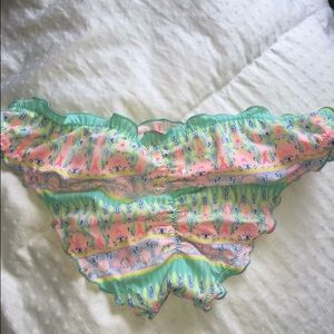 Victoria's Secret ruffle swim bikini bottom