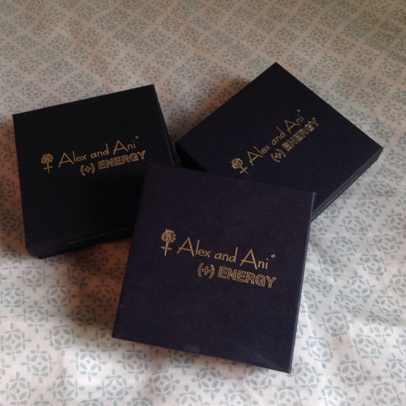 3 Empty Alex and Ani boxes
