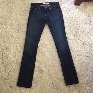 J Brand dark wash skinny jeans