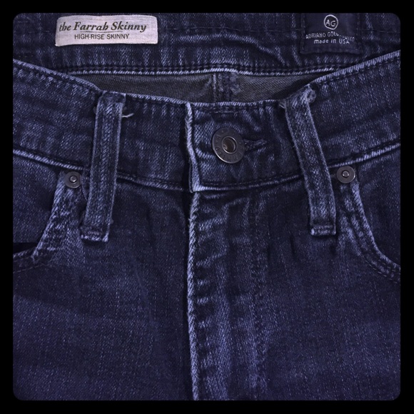 AG Farrah High Rise Skinny Jeans