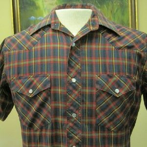 Vintage Rustler western short sleeve