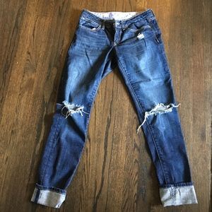 GAP Always Skinny Distressed jeans