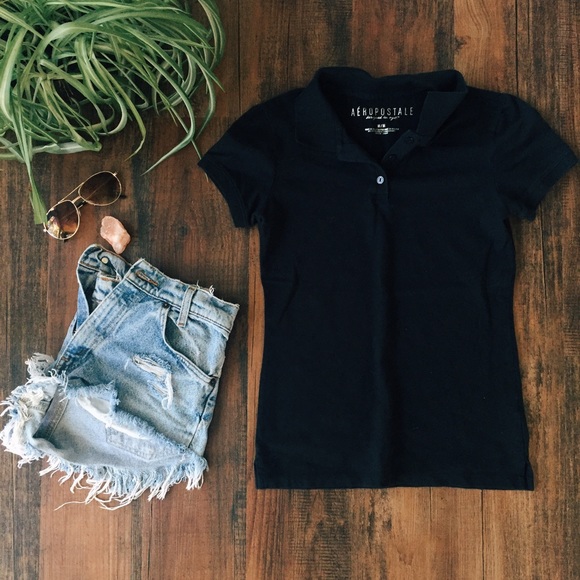 Form Fitting Polo Top