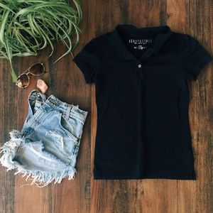 Form Fitting Polo Top