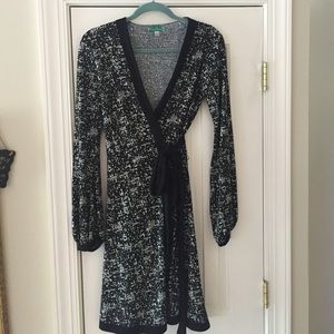 Eva Franco Polyester/spandex Belted Dress