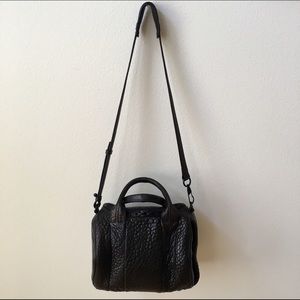 Alexander Wang Rockie Duffel, Matte Black
