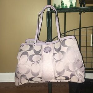 Lavender Coach Purse