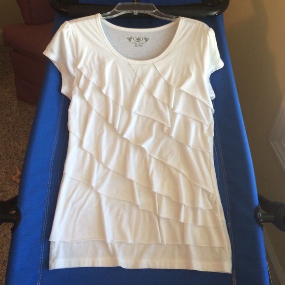 Cato girls ruffle shirt