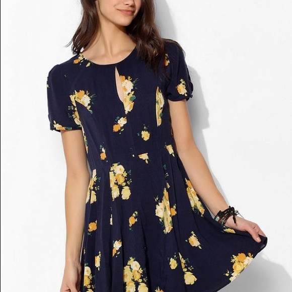 Urban Outfitters Floral Skater Dress
