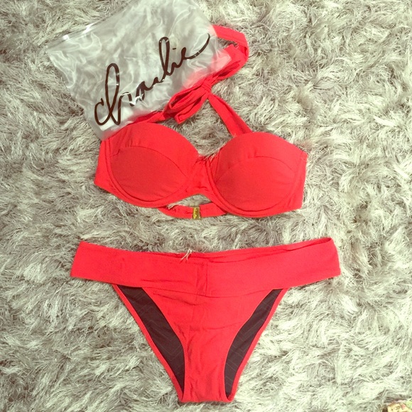 Red bikini