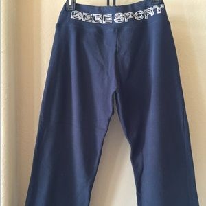 Bebe Sport Knit Crop